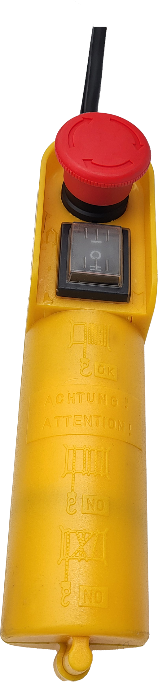 Seilzug elektrisch, 495/990 kg, 18m