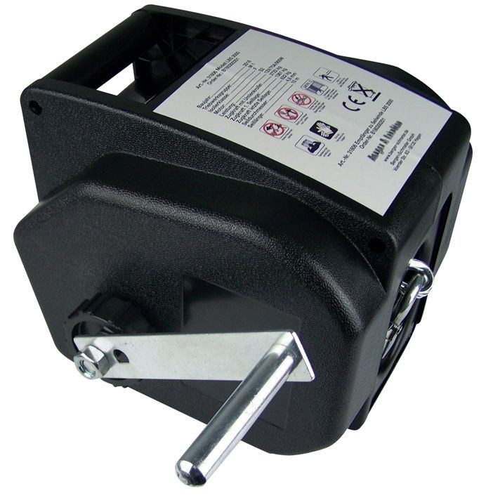 12 V PKW-Seilwinde mit 2x Funkfernbedienung