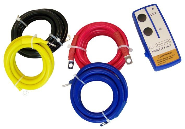Profi-Seilwinde 12 V, 3150 kg  Synthetikseil