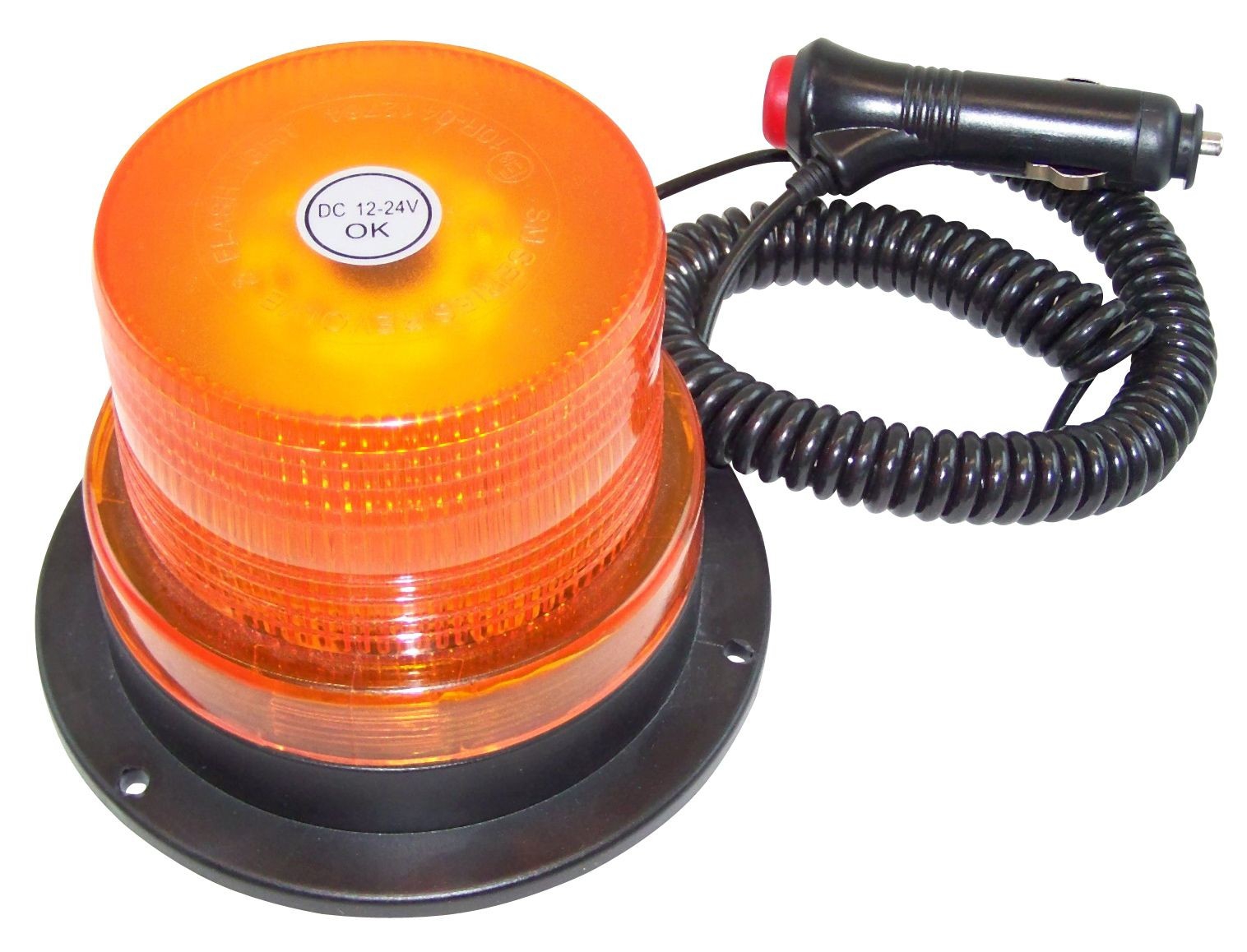 60er LED Rundumkennleuchte Magnetmontage, 12/24V