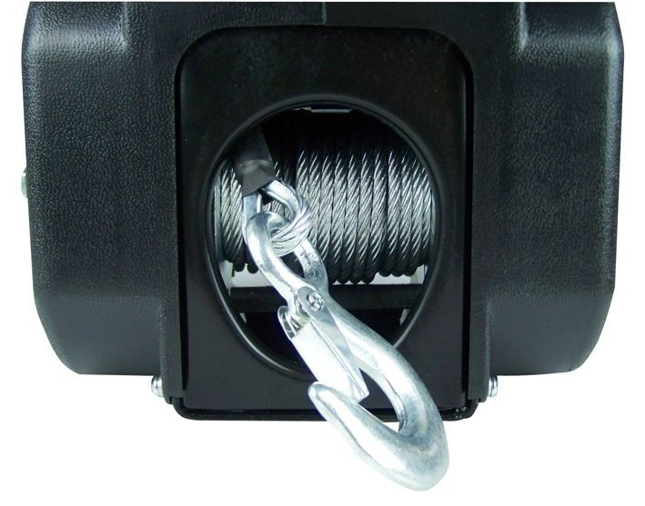12 V PKW-Seilwinde mit 2x Funkfernbedienung