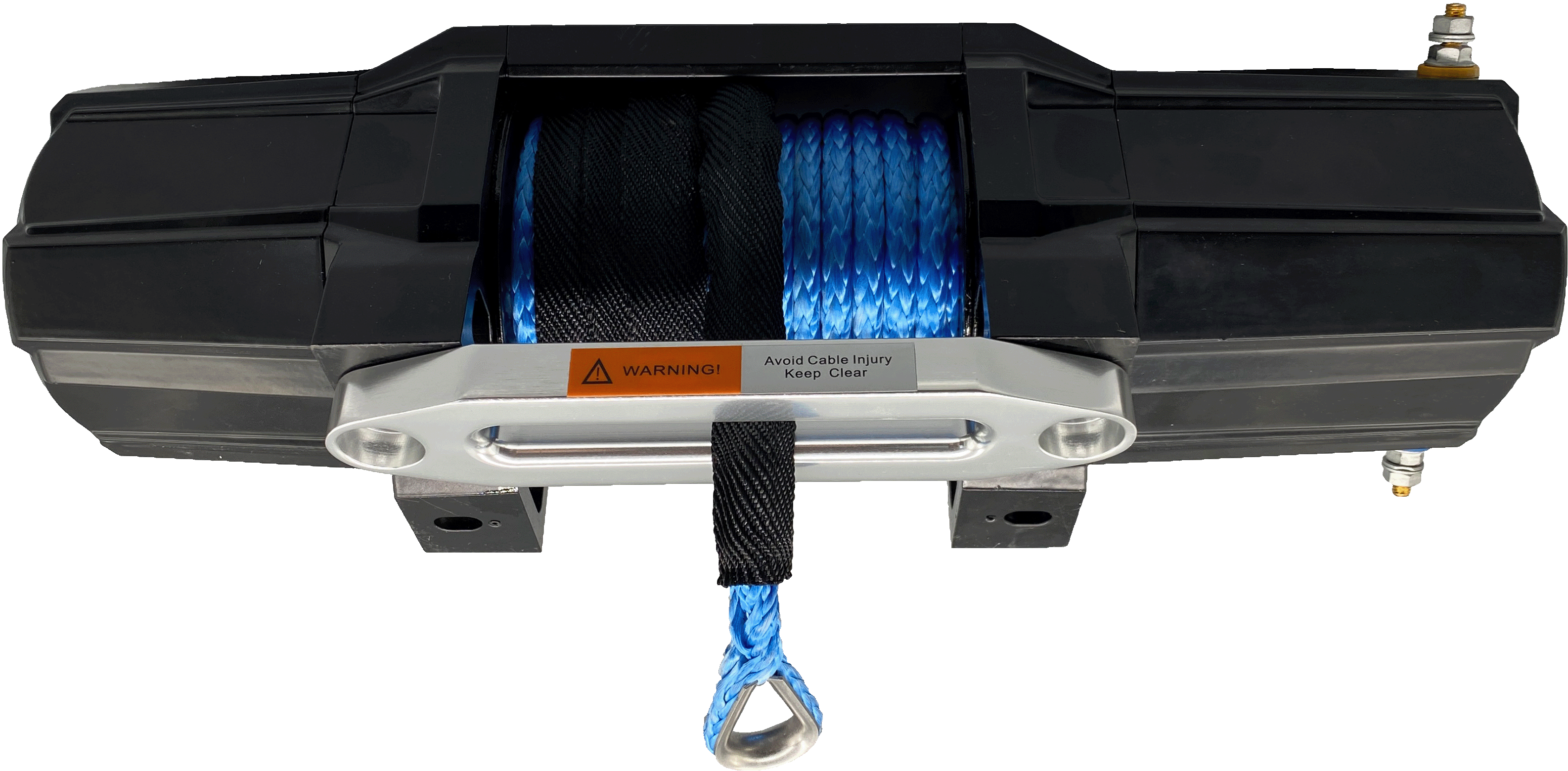 Profi-Seilwinde 12 V, 2727 kg, 2,57 kW, Sythetikseil