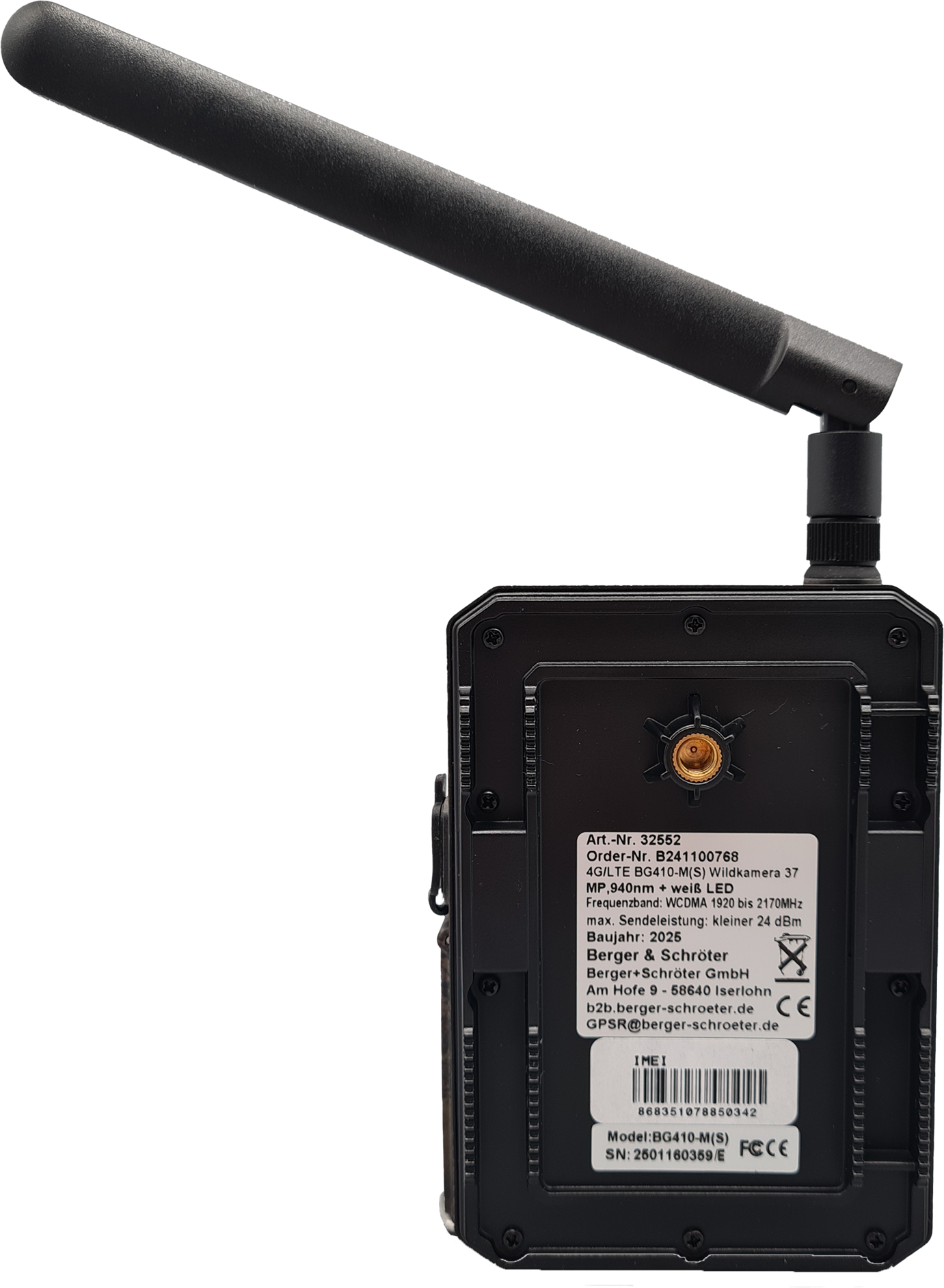 4G/LTE BG410-M(S) Wildkamera 37 MP, 940nm